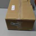 CraftGenes Craft Storage Box with Removable Tray, 20 QT Clear Plastic Organizer with Lids, White Playdoh Storage Containers for Crafts Supplies, Tools, Puzzles(1-Pack)