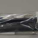 24 Inches Tall Retractable Baby Gates for Doorways, Short Dog Gates to Step Over, Extends up to 55" Wide, Reinforced Mesh Baby Gate for Kids or Pets, Doggie Gates Puppy Gates for The House (Black)