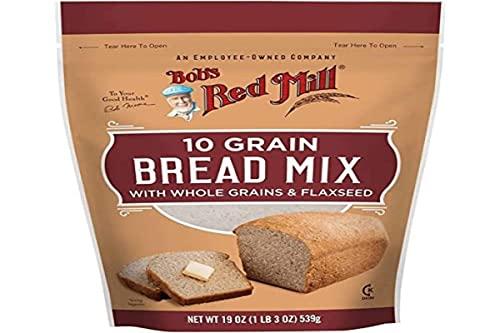 10 Grain Bread Mix with Whole Grains & Flaxseed, 19 oz (539 g), Bob's Red Mill Pack of 4 By 7 SEP 2026