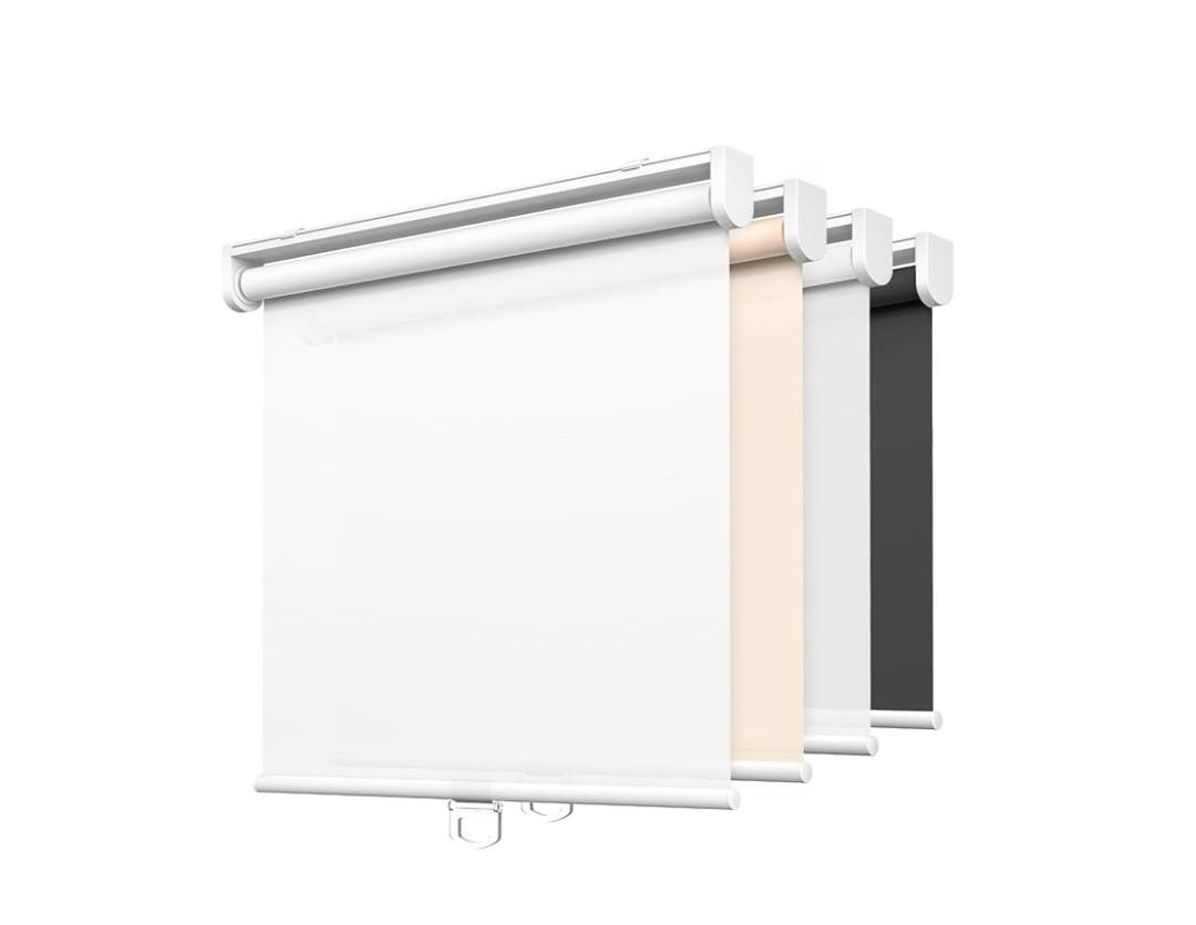 LazBlinds No Tools No Drill Cordless Roller Shades, Light Filtering Roller Blinds for Windows, Thermal Insulated UV Protection Roll Up Window Blinds and Shases, 22'' W x 72'' H, White