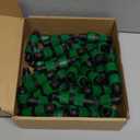 50 Pcs Drip Irrigation Connector Green Drip Tape Coupling 5/8 Inch Universal Joint Drip Line Connectors Drip Irrigation Tools Fittings Compatible with Most 16-17 mm Drip Tube or Sprinkler System