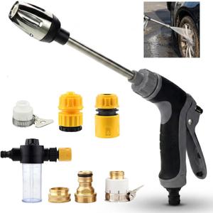 Aquoxis Pressure Washer, 2026 New Handheld Power Washer 360 Rotating Nozzle, 3 Spray Modes, Stainless Steel Universal Hose Fit, Multi Function Lawn & Garden Watering Sprayer, Tool-Free Installation