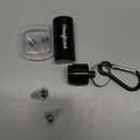 Hearprotek Concert Ear Plugs, 2Pairs Reusable high Fidelity Musician Ear Plugs for Concerts Loud Music-Noise Reduction Ear Protection earplugs for Rave,Festival,Music,Tinnitus Relief (Black)