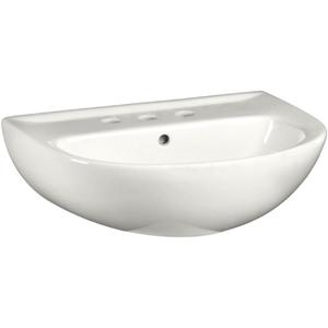 American Standard 0467.008.020 Pedestal Sink, White