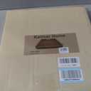 Kalmar Home Acacia Wood Square Serving Tray, 14" x 14" x 2"