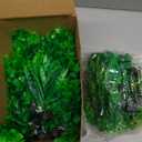 XunYee 100 Pcs Aquarium Plants Artificial Fish Tank Decorations 1.57 to 11.81 Inches Plastic Fish Tank Plants Turtle Betta Accessories for Household and Office, 45 Styles