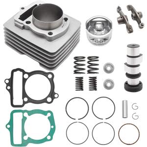 Big Piston Cylinder 58mm 120cc Upgrade Big Piston Kit 411-HXR-1001 for Honda CRF100 CRF100F 2004-2013 XR100 1981-1984 XR100R 1985-2003