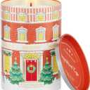 M&SENSE Gingerbread Coffee Christmas Candles, Warm Scented Holiday Candle with Gingerbread Cookie, Chocolate & Coffee Bean, Soy Wax 11.3oz 70 Hour Clean Burn, Cozy Winter Home Decor, Christmas Gifts