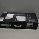 4-Channel Wireless Microphone System, Quad UHF Metal Cordless Mic, 4x25 Channels, Professional Cordless Mic System for Church, DJ, Karaoke,Wedding, Home KTV Set