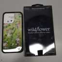 Wildflower Cases - Compatible with iPhone 14 Pro Max | Protective Black Bumper, 6.5ft Drop Test Certified, Women Owned Small Business | Aesthetic Flowers Floral Trendy | Gallery Girlie Green