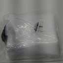 2PCS 6x8 FT Heavy Duty Clear Waterproof Tarps Outdoor Garden Rainproof Covering, Clear Vinyl Tarp with Grommets, Transparent Waterproof Tarpaulin for Covering Henhouse Porch Canopy Plant Camping