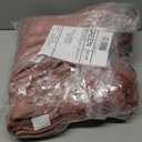 MIULEE Dusty Rose Pink Velvet Curtains Thermal Insulated Blackout Curtain Drapes for Bedroom Living Room Darkening 90 Inches Long Curtains Panels Rod Pocket Set of 2