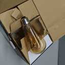 ASOKO LED Dimmable Vintage Edison Led Bulbs 6W Antique Style Edison Light Bulbs, 2300K Warm White (Amber Gold Glass), Squarrel Cage Filament Vintage Light Bulb,ST64, E26 Base (2300K-6W-6PCS)