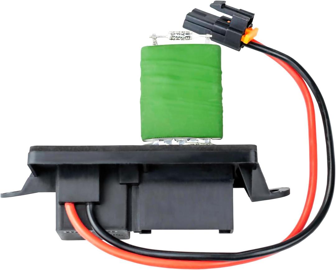 Front AC Blower Motor Resistor HVAC Heater A/C Kit for Chevy Silverado 1500 2500 Tahoe Avalanche Suburban, GMC Sierra Yukon XL, Cadillac Escalade, 1999 2000 2001 2002 2003 2004 2005 2006, 89019089