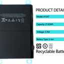 A1547 Battery 7340mAh 3.76V 27.62Whr Compatible with iPad Air 2 iPad 6 6th Gen Generation A1567 A1566 with Tools