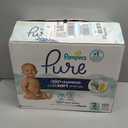 Pampers Pure Baby Diapers, Size 2 (12-18 lbs), 120, Up to 100% Leakproof, Premium Hypoallergenic Soft Diapers