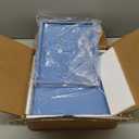 Locker Shelf Blue, Adjustable Width and Height, Metal Locker Organizer Shelf School, Stackable Locker Storage Organization, Ideal Locker Fits Standard Size School, Office, and Gym Lockers