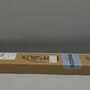 Persilux No Drill No Tools 100% Blackout Roller Shades for Windows,Linen Fabric Cordless Roller Blinds,Custom Blinds for Home,Bedroom,Living Room,Dark Brown-Blackout,Custom Size