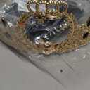 Birthday King Crown and Sash, Gifts for Men. Birthday Party Decoration for Men (Gold-15)