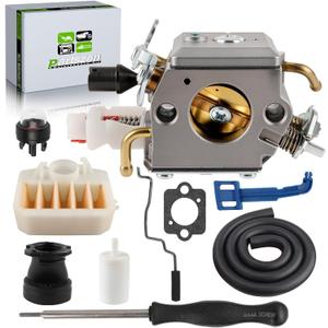 503283210 503 28 32-10 Carburetor for Husqvarna 340 340E 345 345E 346XP 350 350EPA 353 Chainsaw C3-EL32 Double Tube with Screwdriver Oil Bubble