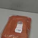 NICETOWN Bedroom Halloween Curtains 63 inches Long, Privacy and Thermal Insulated Blackout Drapes for Windows (Burnt Orange, 1 Pair, 42 x 63 inches)