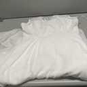 BeryLove Cocktail Formal Dresses 2025 Wedding Guest Party Prom Sleeveless Lace High Low Christmas Dress (Large, White)