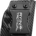 2 in 1 Concealed Carry Holster IWB OWB Right-Handed Holster, Made in USA, Optics Cut, Positive Adjustable Retention