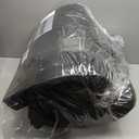 Chaise Lounge Cushions Outdoor, 72"x21"x3" Triple-Waterproof Outdoor Chair Cushion with Removable Cover, 4 Adjustable Ties Lounge Chair Cushions for Outdoor Furniture, Black