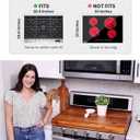 Stove Top Covers for Electric Stove, Noodle Board, 30”x22” (Outer)