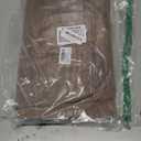 Smiry Rectangle Table Cloth Cover, Waterproof Elastic Fitted Picnic Tablecloth for 4 Foot Tables, Wipeable Flannel Backed Vinyl Tablecloths for Camping, Dining, Outdoor (Brown, 36" x 48")