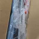 DMI Drop Arm Portable Toilet Commode, Extra-Wide Seat, 500 Pound Weight Capacity, Bucket with Lid Included, Adjustable Legs, Elderly Assistance Products, Grey