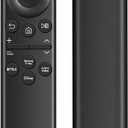 Replacement Voice Remote for Samsung Smart TV, No Solarcell, Black
for Samsung tv remote BN59-01385A, Universal Remote for QLED, Crystal UHD, Frame Series, with 4 Streaming Shortcut Buttons