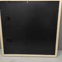 18x18 Picture Frame White Solid Wood for Mat 14x14 Wall Mounting Square Poster Frames