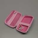 Digital Camera Case for CAMKORY for Kodak Pixpro for VAHOIALD FHD 1080P for QUOLODOO for Fleafer for Polaroid for Canon Small Cameras Holder Bag(Box Only) Light Pink