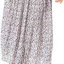 Pleated Midi Skirts for Women with Pockets, Elastic High Waisted Skirt Reg & Plus Size Womens Summer Skirts Trendy 2023 S
