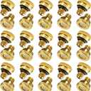KUWAN 30pcs Brass Misting Nozzles for Cooling System 0.03" (0.8 mm) 10/24 UNC Garden (0.03)