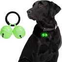 Bells for Dog Collar, Extra Loud Dog Cat Glow Bell for Pet Tracking & Saving Wildlife, Birds, Durable Copper Bells (Small-medium breed)