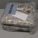 Washable Entryway Small Area Rugs: Door Mat Indoor Entrance 4x6 Boho Rug Stain Resistant Non-Slip Rubber Backing Soft Carpet for Kitchen Front Door Indoor Entrance Entry Bedroom Kids Room (Brown and Grey)