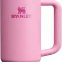 STANLEY Quencher ProTour Flip Straw Tumbler with Leakproof Lid 40 oz | Built-In Straw & Handle | Cupholder Compatible for Travel | Insulated Stainless Steel Cup | BPA-Free