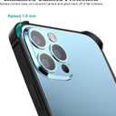 New Aluminum Frame Metal Bumper Frame Slim Hard Case Cover for iPhone13 Pro Max, Metal Frame Armor with Soft Inner Bumper, Raised Edge Protection (Black, for 6.7" iPhone 13 Pro Max)
