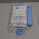 Cozy Essential Vacuum Storage Bags, 80% Compression Vacuum Seal Space Saver Plastic Packaging Bags for Clothes, Blankets, Pillow, Bedding, Comforters, Sealer Clothing Storage,6 Jumbo