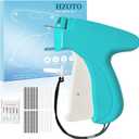 Mini Stitch Gun for Clothes, Tagging Gun & Easy Stitch Hemming Gun for Clothing, Quick Cloth Fixer Tool Kit with 2 Needles, 1500 Black & 1500 White Plastics Fasteners