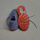 Brooks Womens Ghost 17 Neutral Running Shoe (9.5, Blue Heron/White/Orange)