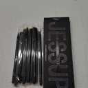 Jessup Professional Eye Makeup Brushes Set Natural-Synthetic 15pcs for Eyeshadow Blending Concealer Eyeliner Eyebrow, Zinfandel T284