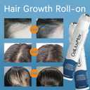 Hair Growth Serum Roll On  Rosemary & Peptide Formula for Thicker Hair, Fast-Absorbing & Non-Greasy, Advanced Follicle Support 0.85 Fl Oz (1 Pcs)