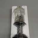 Christmas Flameless Candles, Flickering Flameless Candles with Timer, LED Candles Battery Operated, Snow Globe Candle Light for Christmas Decorations