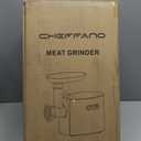 CHEFFANO Meat Grinder, 2600W Max Stainless Steel Meat Grinder Electric, ETL Approved Heavy Duty Meat Mincer Machine with 2 Blades, 3 Plates, Sausage Stuffer Tube & Kubbe Kit for Home Kitchen Use