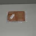 Airkit Small Wallet Women RFID Blocking Soft Leather Bifold Compact Card Holder Wallet for Women with Zipper Coin Pocket 4 ID Window (Brown)