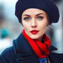 Blulu 6 Pieces Women Wool Beret Hat French Style Beret Beanie Cap Solid Color Winter Hat