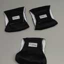 Teamoy 3 Pack Male Dog Diaper Wrap, Washable Puppy Belly Bands, Super-Absorbent and Comfortable(XS,7"-9" Waist, Black)